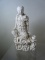 BLANC DE CHINE PORCELAIN SEATED GUANYIN – QING DYNASTY (1644-1912) CHINESE FIGURAL SCULPTURE