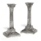 1892 JAMES DIXON AND SONS SILVER CANDLESTICKS SHEFFIELD England