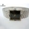 14K GOLD DIAMOND SAPPHIRE UNIVERSAL GENEVE WATCH MIDSIZE 72.6 Grams