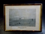 ORVILLE WRIGHT SIGNED PHOTO CARD WITH JAMES SPENCE COA