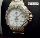 LADYS TAG HEUER FORMULA ONE WAC1215 DIAMOND WATCH w BOX