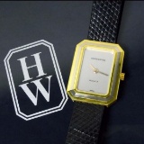 HARRY WINSTON 18KT YELLOW GOLD DRESS WATCH, MODEL 14474