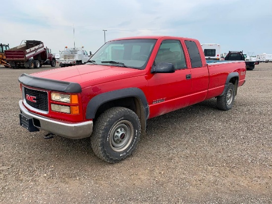 1995 GMC 2500 Ext. Cab 4x4 Truck