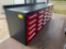 Unused 10' Workbench (Red)