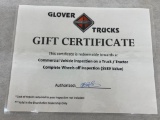Commerical Vehicle Inspection (Truck/Tractor)
