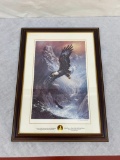 Franklin Mint Art Piece 'The Chilkat Bald Eagle'