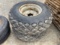 Goodyear 12.4-16 Implement Tires on Rims