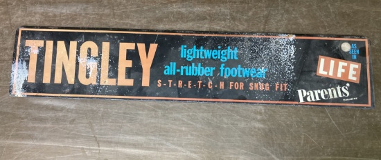 Tingley Footwear Sign