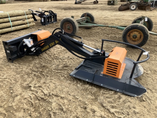 LandHonor Articulating Brush Hog (New), Quick Attach