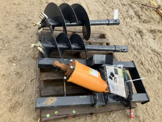 Wolverine Auger w/(2) Bits (New), Quick Attach