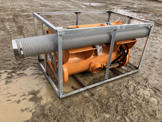 LandHonor Double Discharge Concrete Mixer (New), Quick Attach)