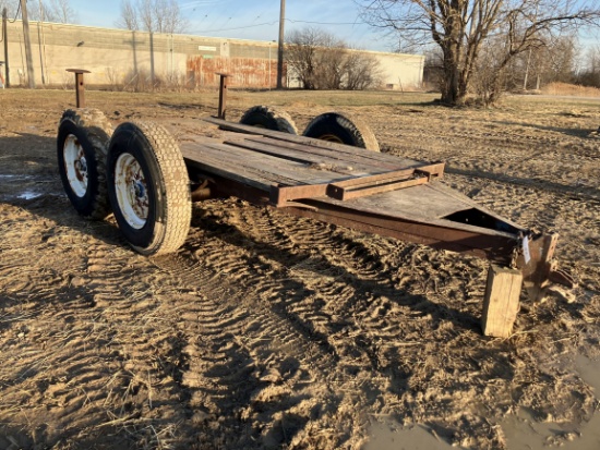 10'6"x50" Tandem Axle Trailer