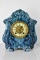 Gilbert La Loie Porcelain Mantle Clock