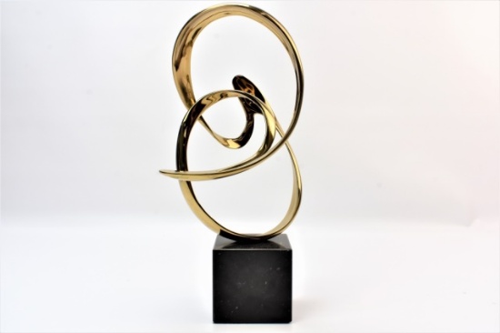 Bennett Modernist Bronze Sculpture