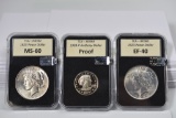 Silver Peace Dollar Grouping