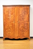 French Parquetry Inlaid Armoire