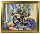 C. Anghel Painting of Flowers