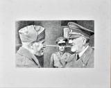 Edward C. Andrews sketch of Adolph Hitler