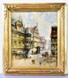 Rudolf Rädlein Impressionist Oil on Canvas
