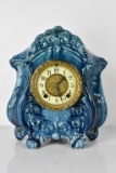 Gilbert La Loie Porcelain Mantle Clock
