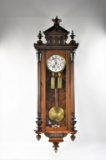 Gustav Becker Renaissance Revival Regulator clock