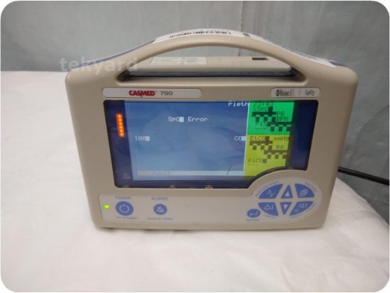 Casmed Masimo SET 750C-2MS  SPO2 Multi-Parameter Monitor