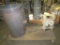 MISC. PALLET WITH PUMP & A HOLDING TANK