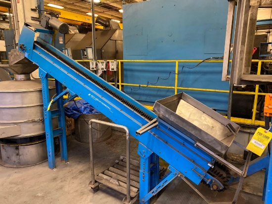 STAINLESS STEEL HOPPER & CONVEYER