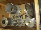 CRATE OF MISC. FLANGES