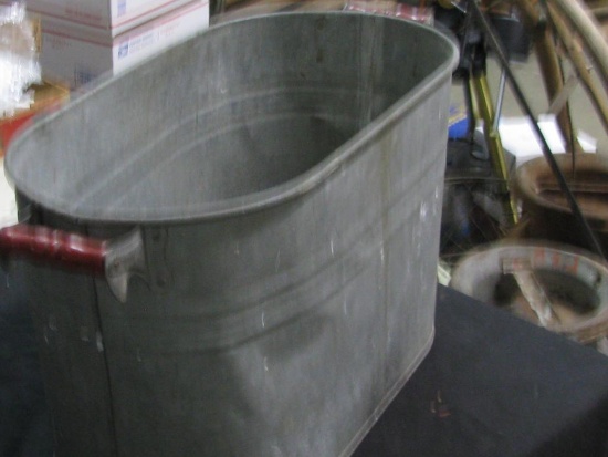 Galvanized Wash Tub