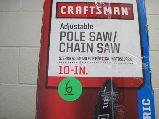 Craftsman 10" Adjustable Pole/Chain Saw