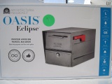 Oasis Eclipse pewter locking parcel mailbox