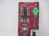 Husky 4 pc gear ratcheting screwdriver set  &  Husky 2 pc quad drive ratcheting wrench