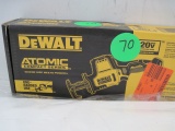 DeWalt 20 volt atomic compact series reciprocating saw