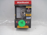 Kwikset deadbolt, keyed one side w/smartkey security