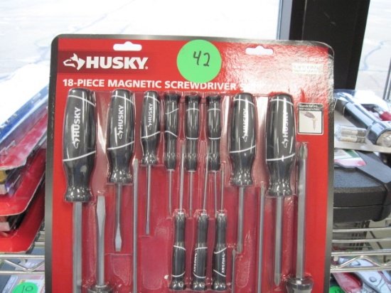 Husky 18 piece Magnetic Screwdriver Set