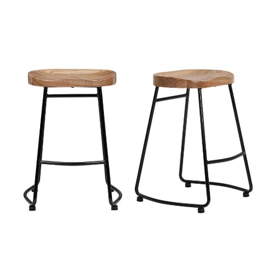 StyleWell Metal Counter Stool (Set of 2), MSRP $179.00