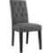 Modway Confer Gray Dining Fabric Side Chair, MSRP $82.16