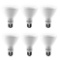 EcoSmart LED Light Bulb Soft White (6-Pack)  MSRP $10.26
