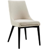 Modway Viscount Beige Fabric Dining Chair, MSRP $132.65