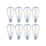 EcoSmart Vintage Style LED Light Bulb Daylight (8-pk) MSRP $36.95