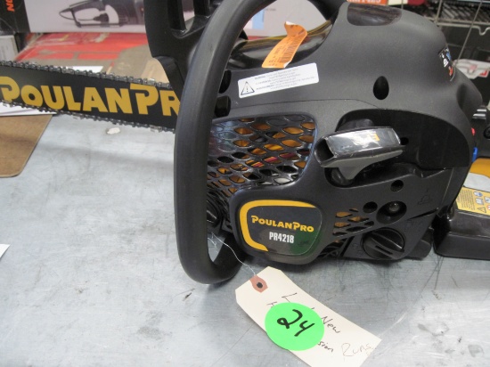 Poulan 18 " 38 CC Gas Chainsaw