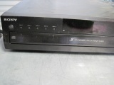 Sony 5 Disc CD Player Model CDP-CE500  AND  RCA 60 Watt