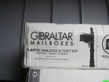 Gilbraltar Stratford All-in-One, Mailbox & Post  MSRP $77.24