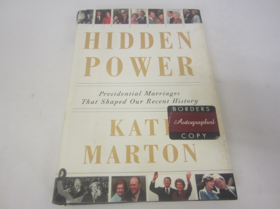 KAT MARTON SIGNED AUTOGRAPH BOOK HIDDEN POWER