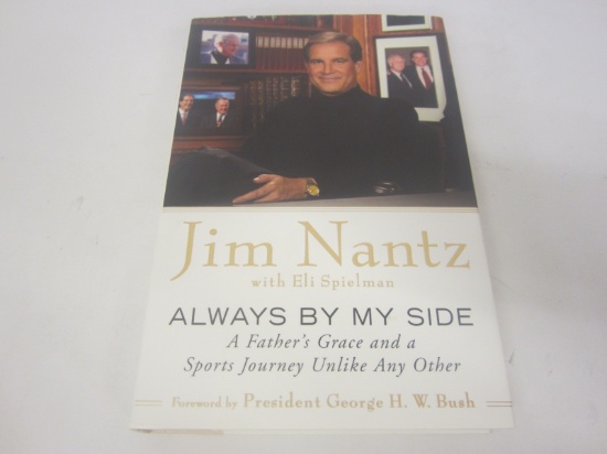 JIM NANTZ SIGNED AUTOGRAPH BOOK ALWAYS BY MY SIDE