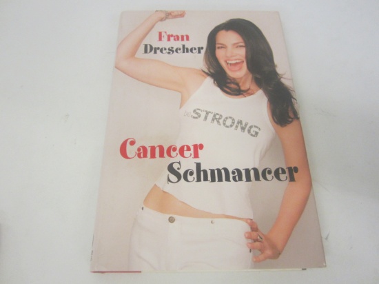 FRAN DRESCHER SIGNED AUTOGRAPH BOOK CANCER SCHMANCER