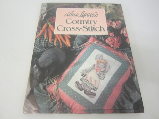 ALMA LYNNE SIGNED AUTOGRAPH BOOK COUNTRY CROSS STITCH