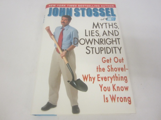 SIGNED AUTOGRAPH BOOK MYTHS, LIES, AND DOWNRIGHT STUPIDITY