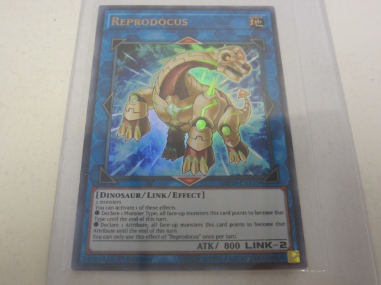 KONAMI YU-GI-OH REPRODOCUS GOLD EARTH HOLOGRAPHIC FOIL RARE 1ST EDITION MP19-EN110